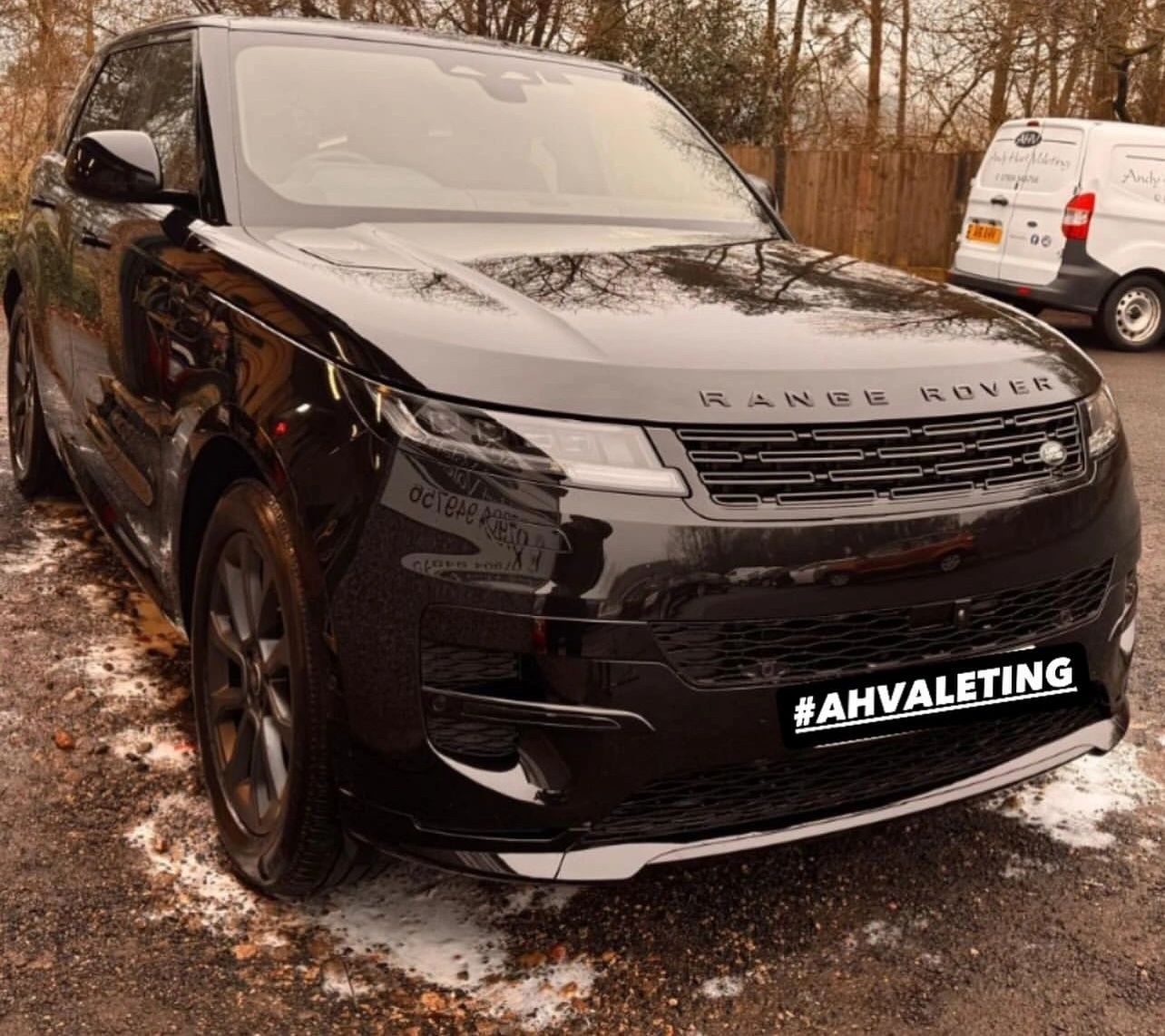 Black Range Rover Sport